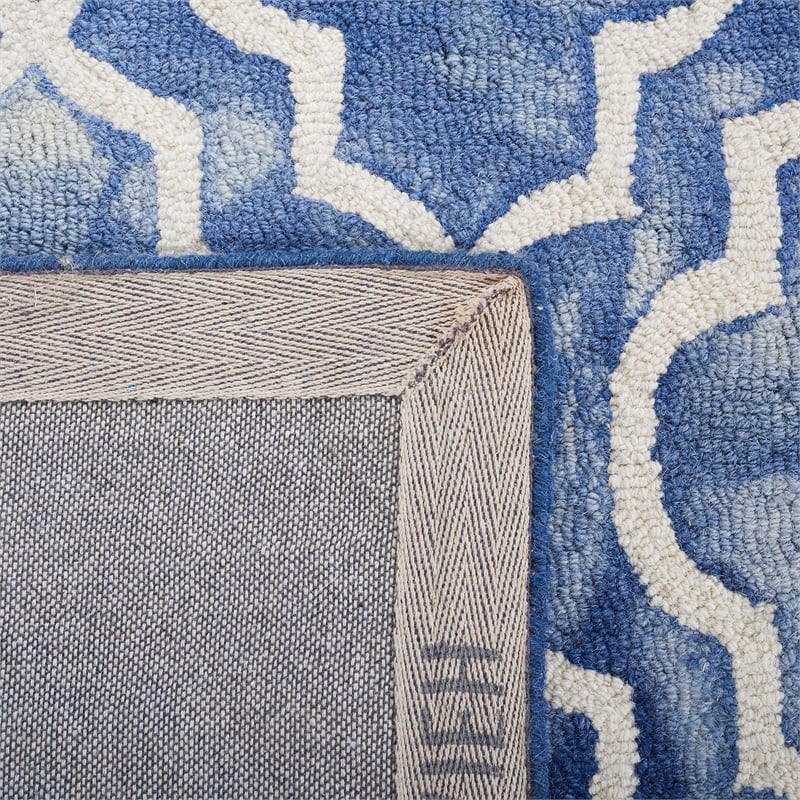 Safavieh Dip Dyed Navy Contemporary Rug - 6' x 9'