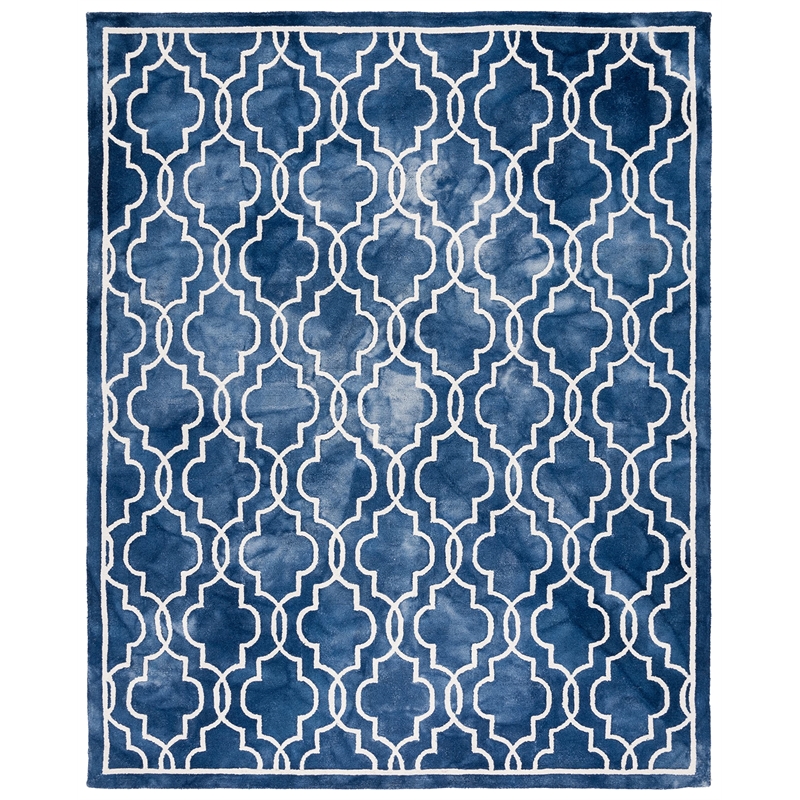 Safavieh Dip Dyed Navy Contemporary Rug - 9' x 12'