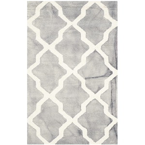 Safavieh Dip Dyed Grey Contemporary Rug - 2' x 3'