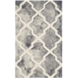 Safavieh Dip Dyed Grey Contemporary Rug - 3' x 5'