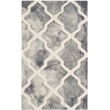 Safavieh Dip Dyed Grey Contemporary Rug - 4' x 6'