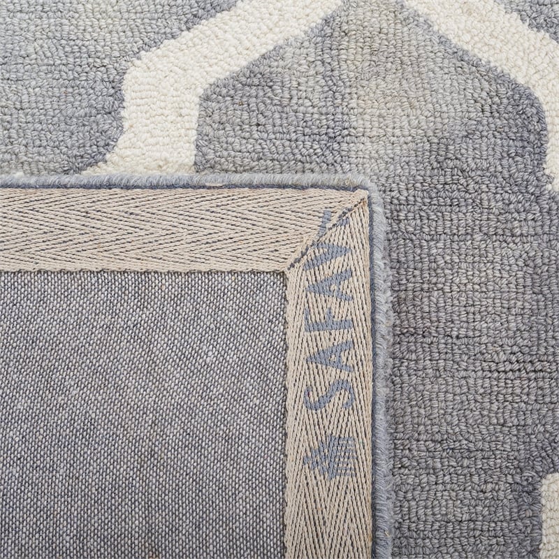 Safavieh Dip Dyed Grey Contemporary Rug - 5' x 8'