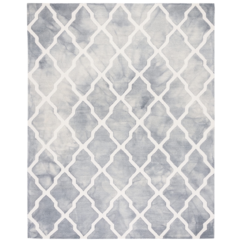 Safavieh Dip Dyed Grey Contemporary Rug - 6' x 9'