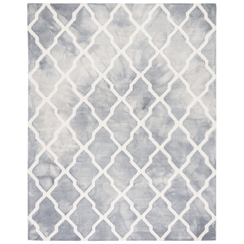 Safavieh Dip Dyed Grey Contemporary Rug - 9' x 12'
