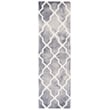Safavieh Dip Dyed Grey Contemporary Rug - Runner 2'3