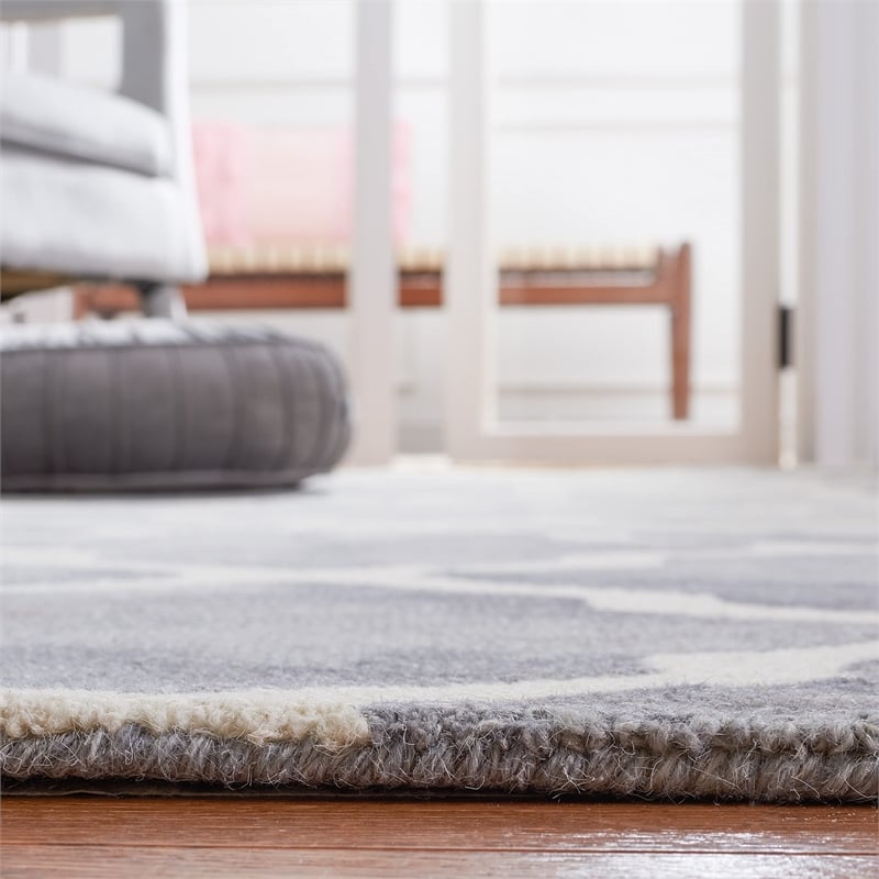 Safavieh Dip Dyed Grey Contemporary Rug - Runner 2'3