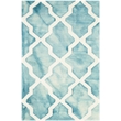 Safavieh Dip Dyed Turquoise Contemporary Rug - 2' x 3'