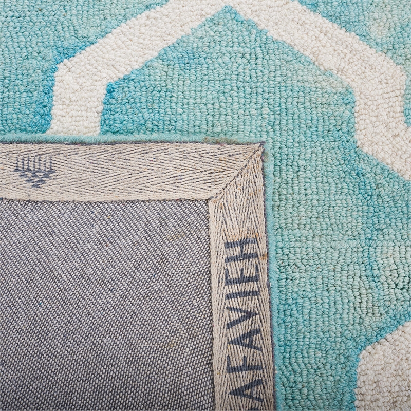 Safavieh Dip Dyed Turquoise Contemporary Rug - 3' x 5'