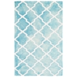 Safavieh Dip Dyed Turquoise Contemporary Rug - 4' x 6'