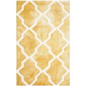 Safavieh Dip Dyed Gold Contemporary Rug - 2' x 3'