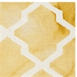 Safavieh Dip Dyed Gold Contemporary Rug - 6' x 9'
