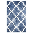 Safavieh Dip Dyed Navy Contemporary Rug - 4' x 6'