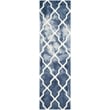 Safavieh Dip Dyed Navy Contemporary Rug - Runner 2'3