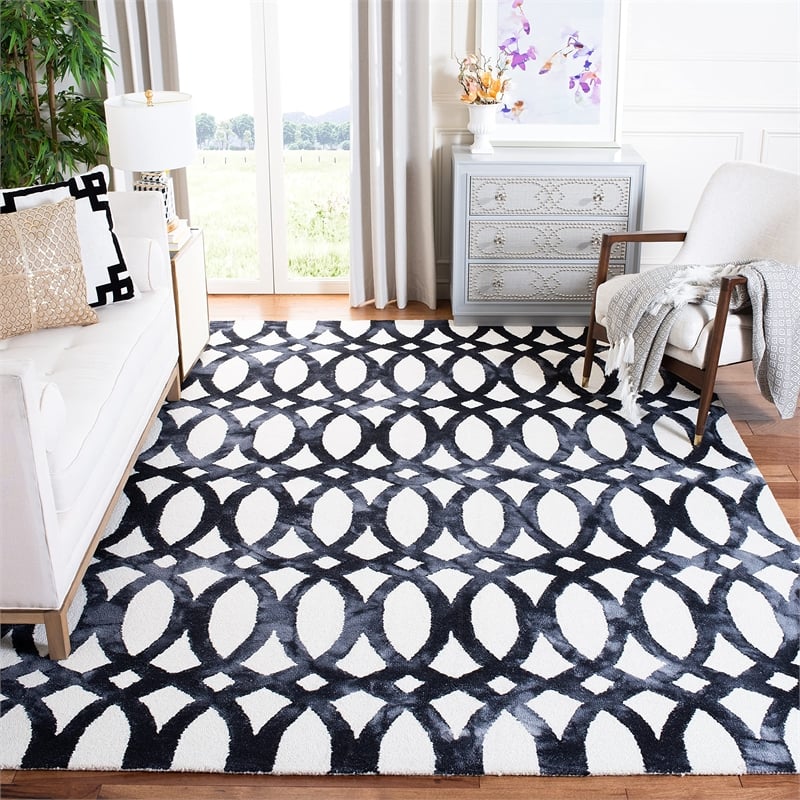 Safavieh Dip Dyed Ivory Contemporary Rug - 3' x 5'