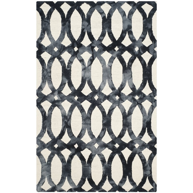 Safavieh Dip Dyed Ivory Contemporary Rug - 5' x 8'