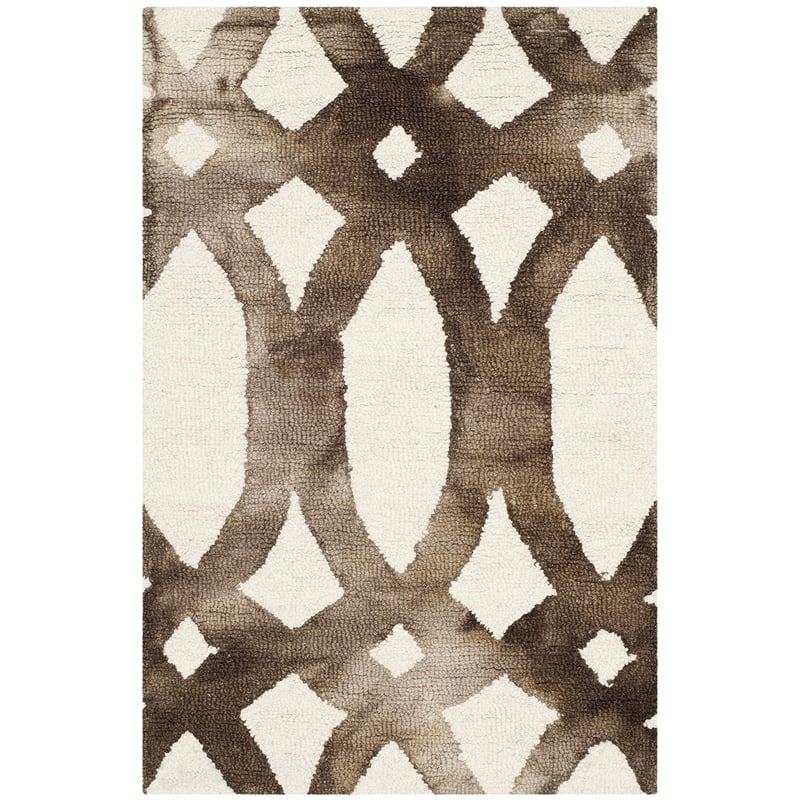 Safavieh Dip Dyed Ivory Contemporary Rug - 2' x 3'