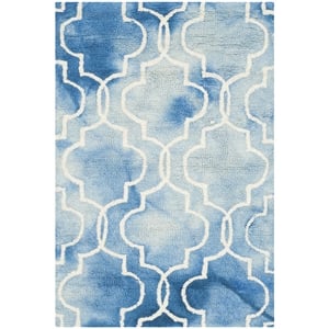 Safavieh Dip Dyed Blue Contemporary Rug - 2' x 3'