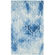 Safavieh Dip Dyed Blue Contemporary Rug - 4' x 6'