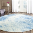 Safavieh Dip Dyed Blue Contemporary Rug - Round 5'