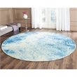 Safavieh Dip Dyed Blue Contemporary Rug - Round 5'
