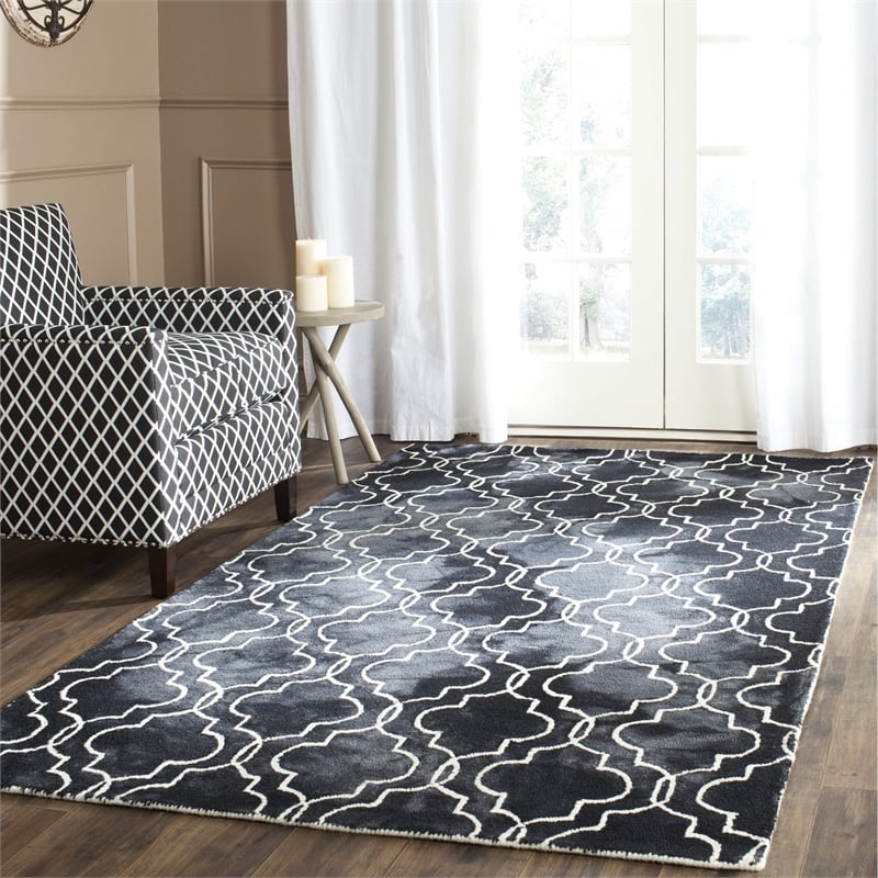 Safavieh Dip Dyed Graphite Contemporary Rug - 3' x 5'