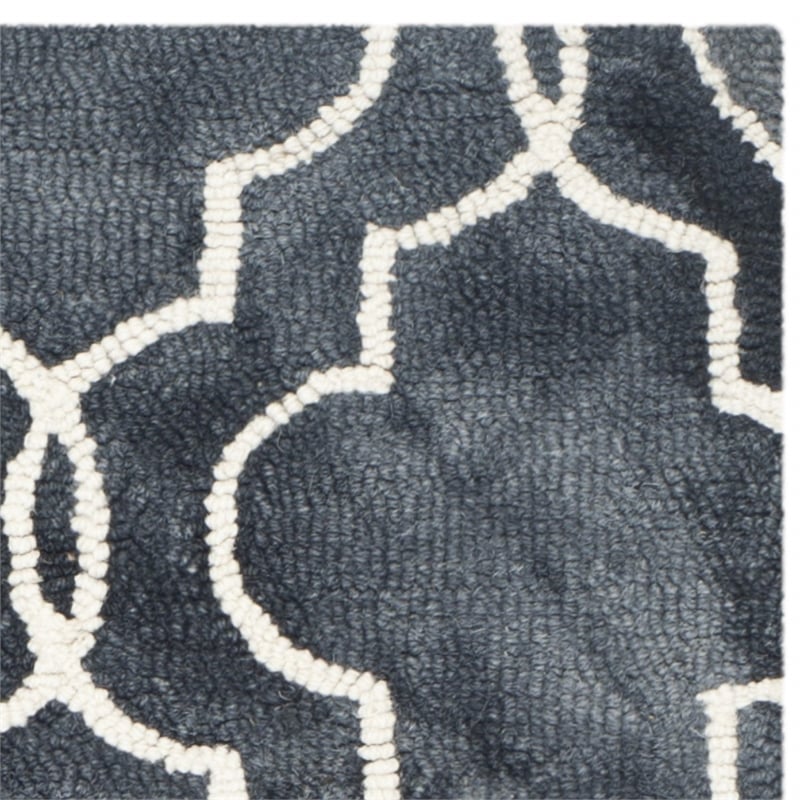 Safavieh Dip Dyed Graphite Contemporary Rug - 3' x 5'