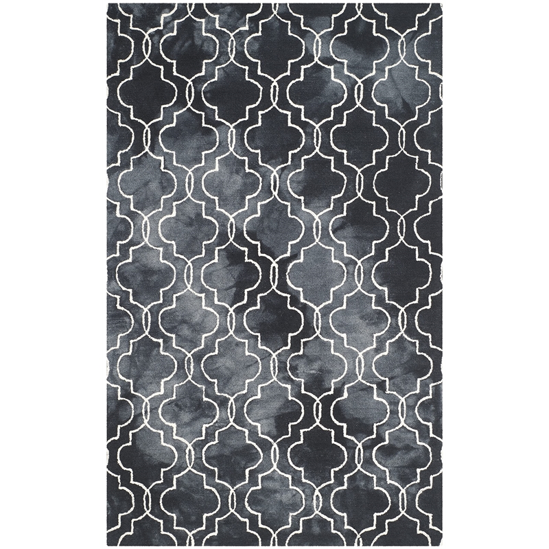 Safavieh Dip Dyed Graphite Contemporary Rug - 4' x 6'