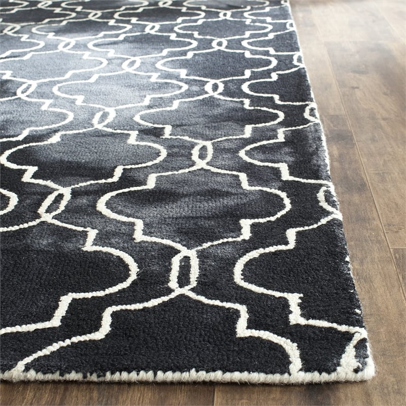 Safavieh Dip Dyed Graphite Contemporary Rug - 5' x 8'