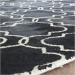 Safavieh Dip Dyed Graphite Contemporary Rug - Round 7'