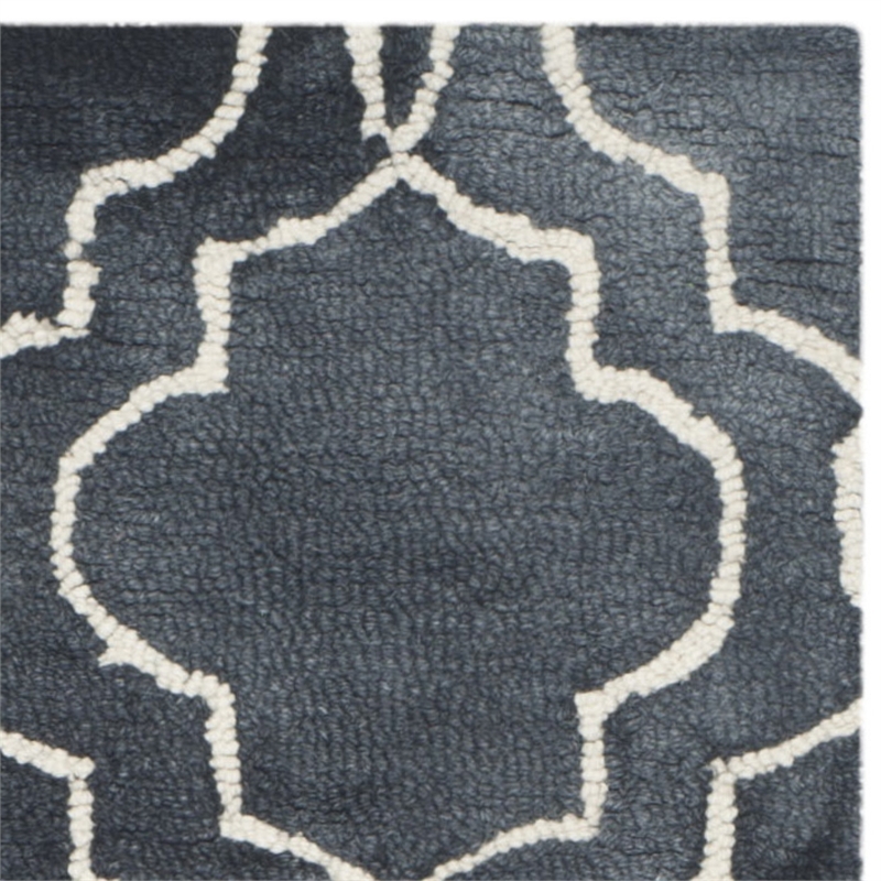 Safavieh Dip Dyed Graphite Contemporary Rug - Runner 2'3