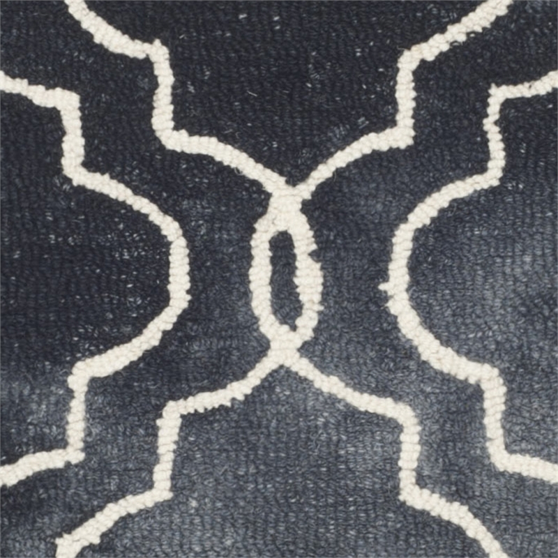 Safavieh Dip Dyed Graphite Contemporary Rug - Runner 2'3