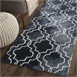 Safavieh Dip Dyed Graphite Contemporary Rug - Runner 2'3