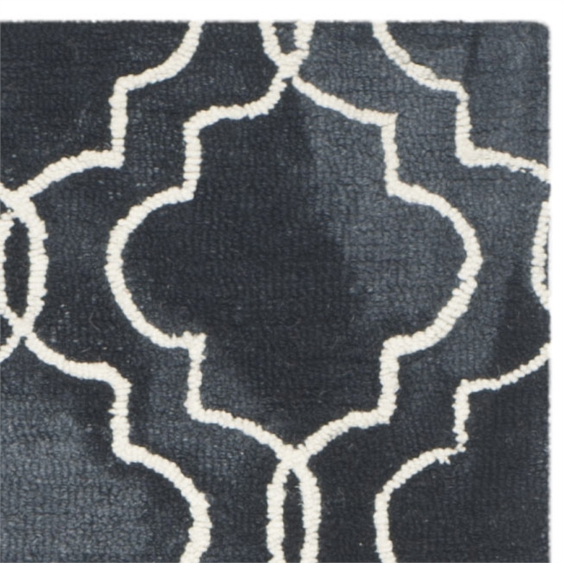 Safavieh Dip Dyed Graphite Contemporary Rug - Runner 2'3