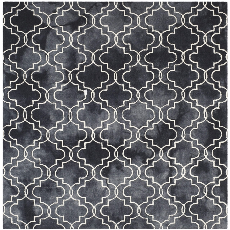 Safavieh Dip Dyed Graphite Contemporary Rug - Square 7'