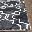 Safavieh Dip Dyed Graphite Contemporary Rug - Square 7'