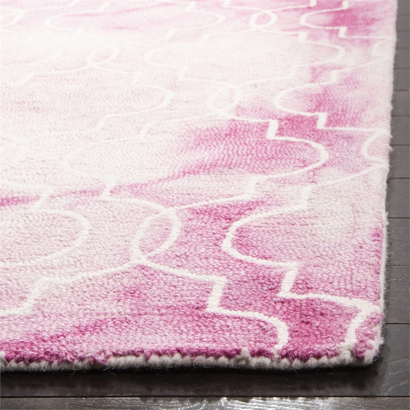 Safavieh Dip Dyed Rose Contemporary Rug - 2' x 3'