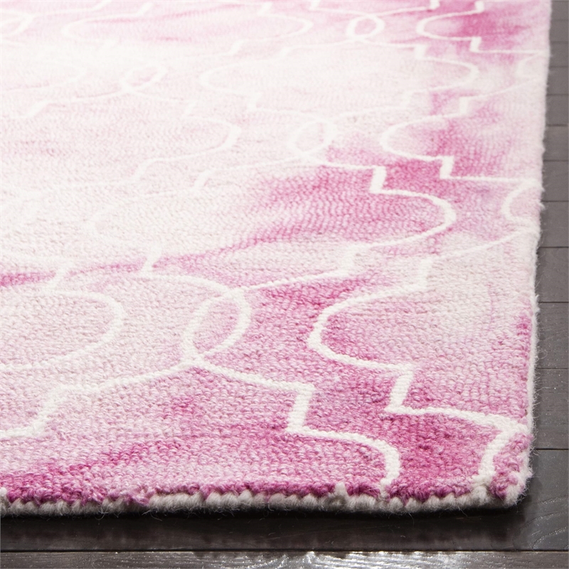 Safavieh Dip Dyed Rose Contemporary Rug - 4' x 6'