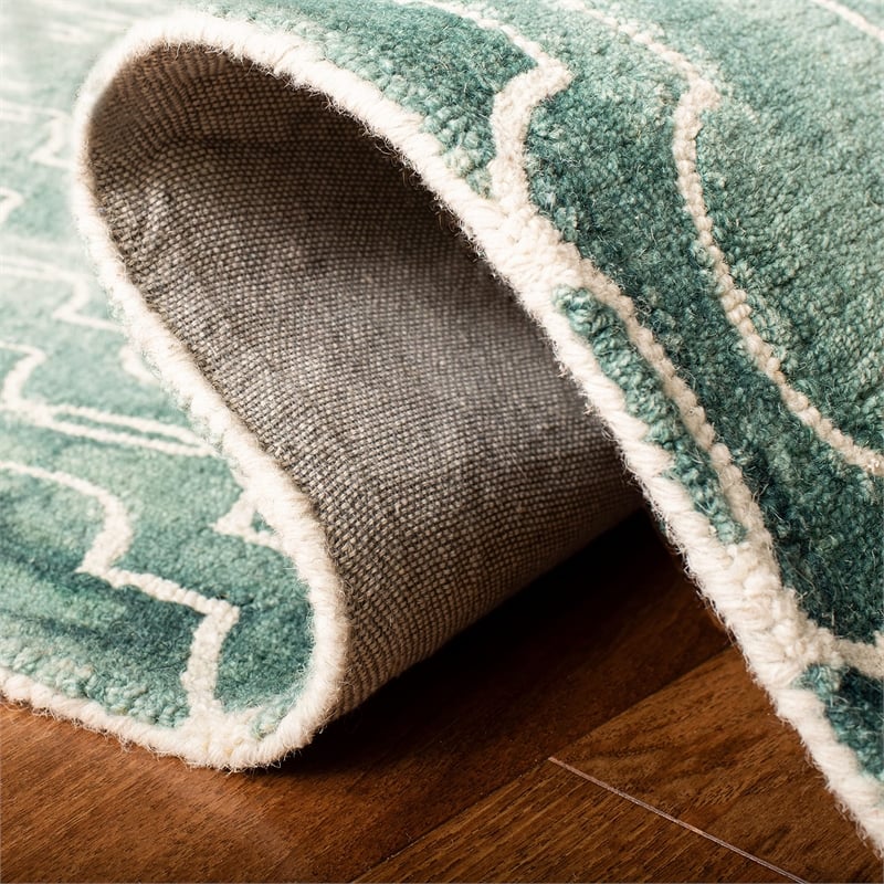 Safavieh Dip Dyed Green Contemporary Rug - 2' x 3'