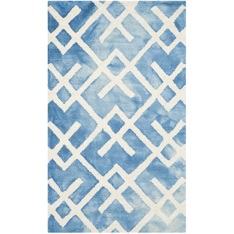 Safavieh Dip Dyed Blue Contemporary Rug - 3' x 5'