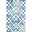 Safavieh Dip Dyed Blue Contemporary Rug - 3' x 5'