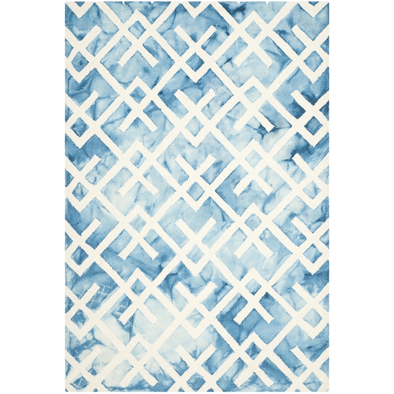 Safavieh Dip Dyed Blue Contemporary Rug - 5' x 8'
