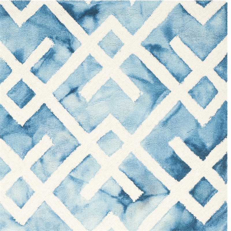 Safavieh Dip Dyed Blue Contemporary Rug - 5' x 8'