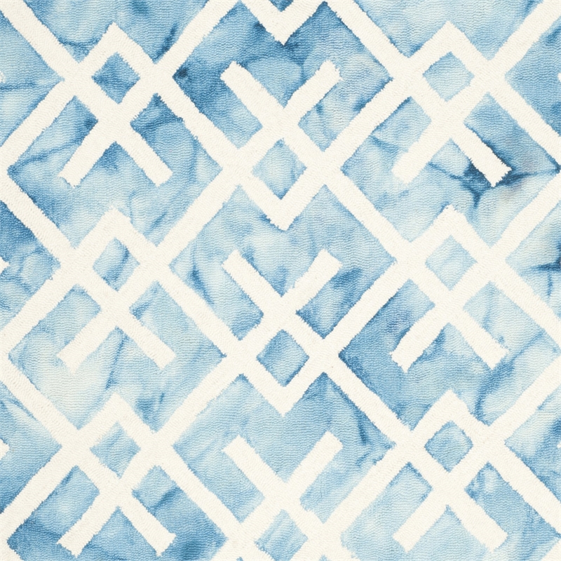 Safavieh Dip Dyed Blue Contemporary Rug - 5' x 8'