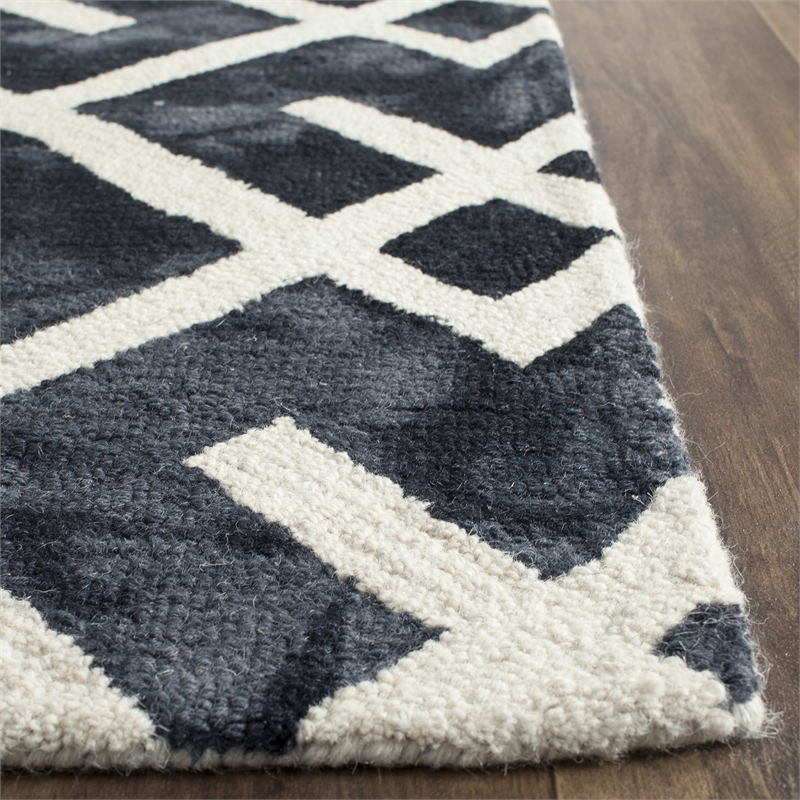 Safavieh Dip Dyed Graphite Contemporary Rug - 5' x 8'