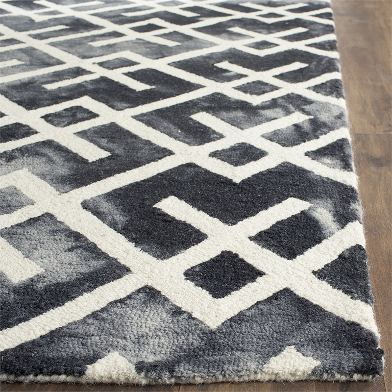 Safavieh Dip Dyed Graphite Contemporary Rug - 5' x 8'