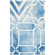 Safavieh Dip Dyed Blue Contemporary Rug - 2' x 3'
