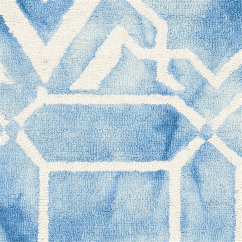 Safavieh Dip Dyed Blue Contemporary Rug - 2' x 3'