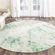 Safavieh Dip Dyed Blue Contemporary Rug - Round 7'