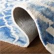 Safavieh Dip Dyed Blue Contemporary Rug - Runner 2'3