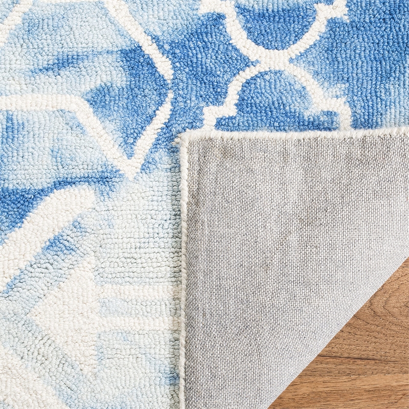Safavieh Dip Dyed Blue Contemporary Rug - Runner 2'3